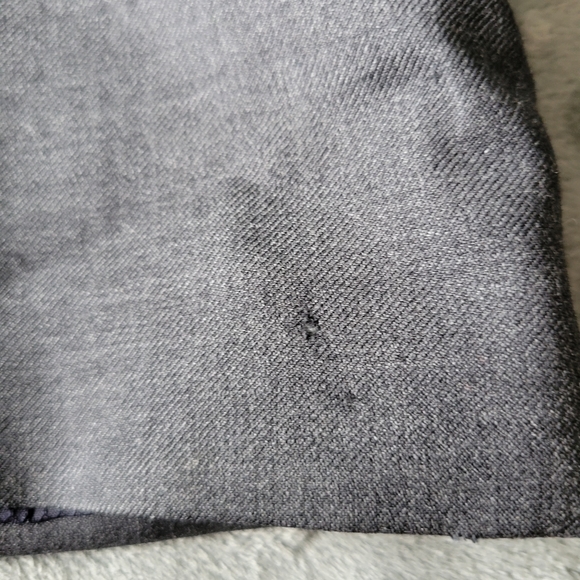 Kenneth Cole Gray & Purple Lined Suit Jacket 42R 36W - Picture 6 of 6